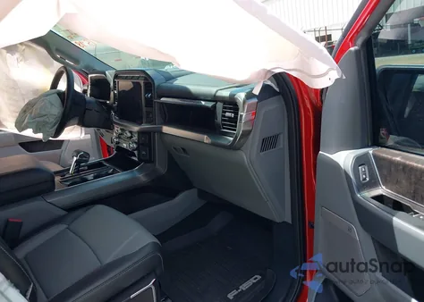 2023 Ford F-150 Lariat from USA, damaged, VIN 1FTFW1E54PFC32630